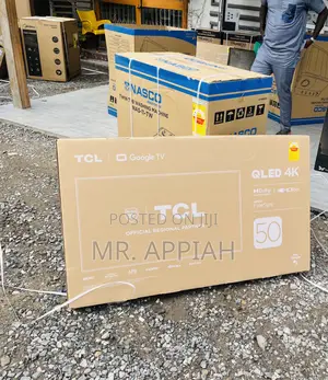 Order Adorable TCL 50” Qled Smart Satellite Android Tv(2025 Model)