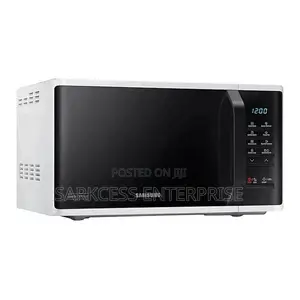 Samsung 23 Litre - Ms23k3513aw/Sg Solo - Microwave Oven-Black