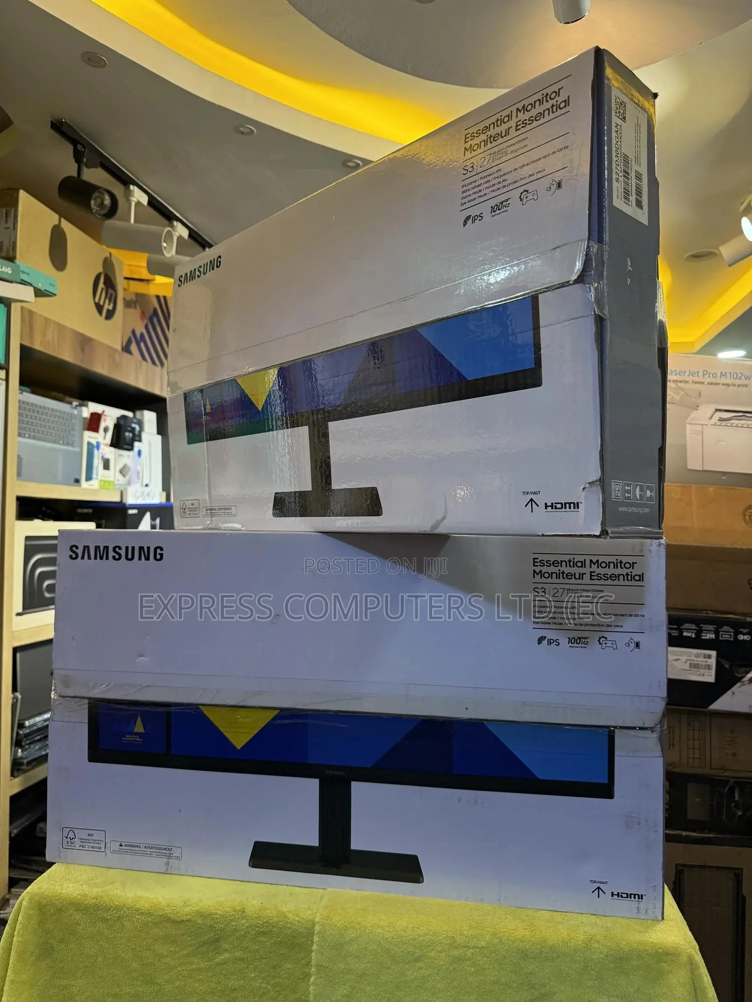 Samsung Essential S3 Full Hd Ips 27 Inch Edgeless Gaming Monitor 100hz