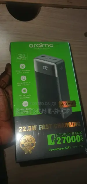 Oraimo Powernova Qf1 27000mah 22.5w Power Bank