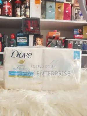 Dove Gentle Exfoliating Beauty 6 Bars Soap