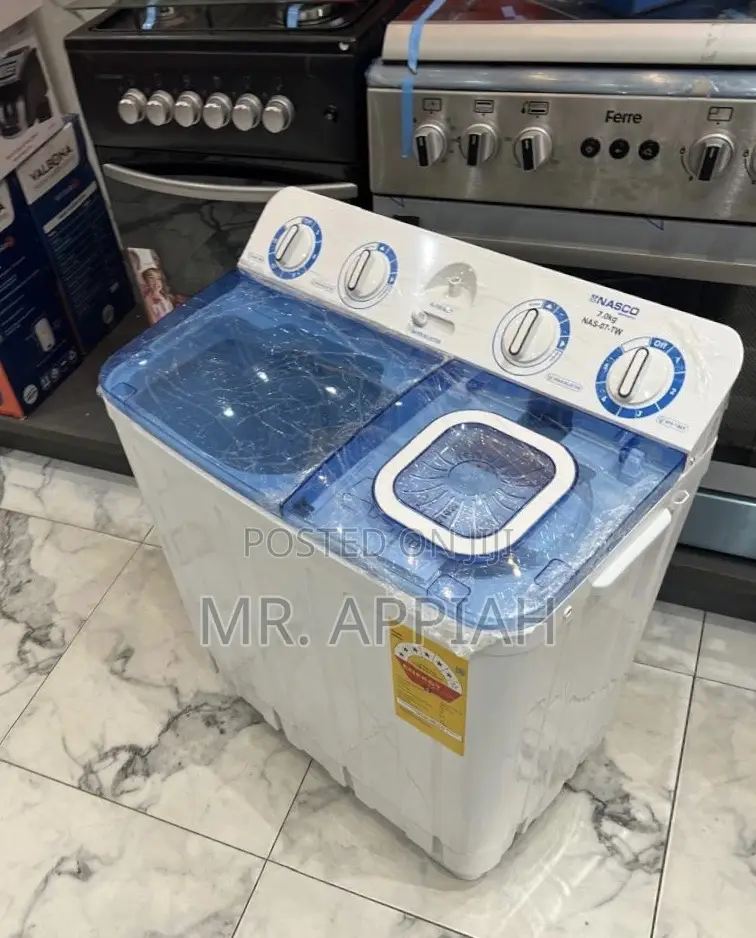 Order Nasco 7kg Washing Machine With Transparent Lid 