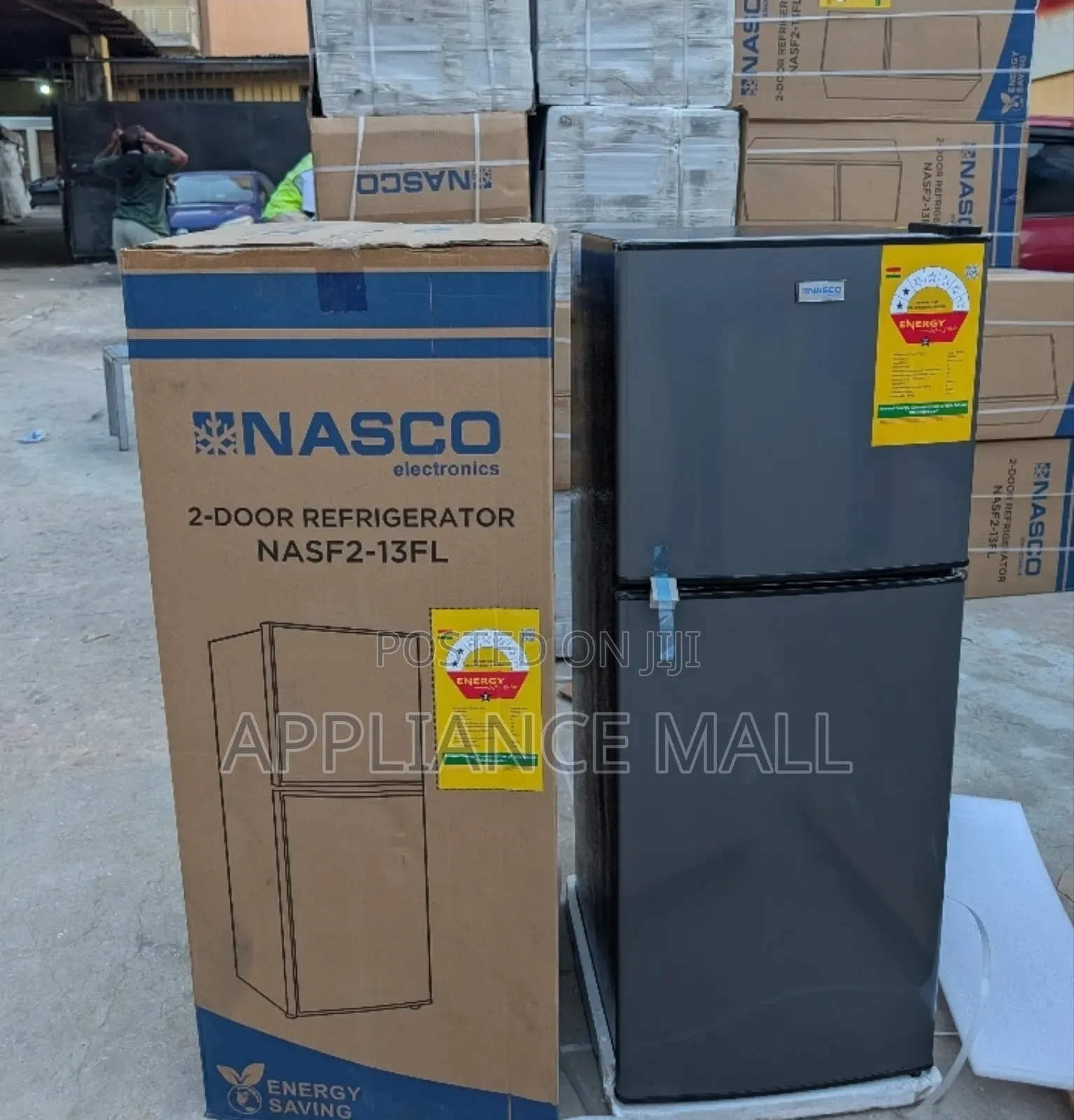Nasco 112l Double Door Top Fridge
