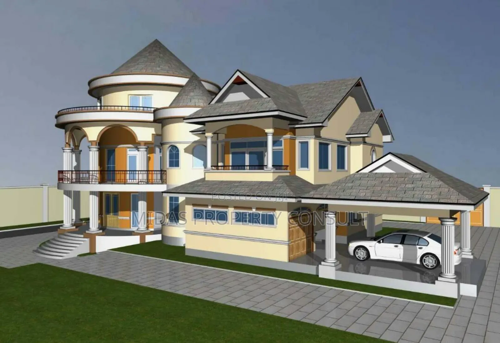 6bdrm Mansion in Kitasi, Aburi for sale