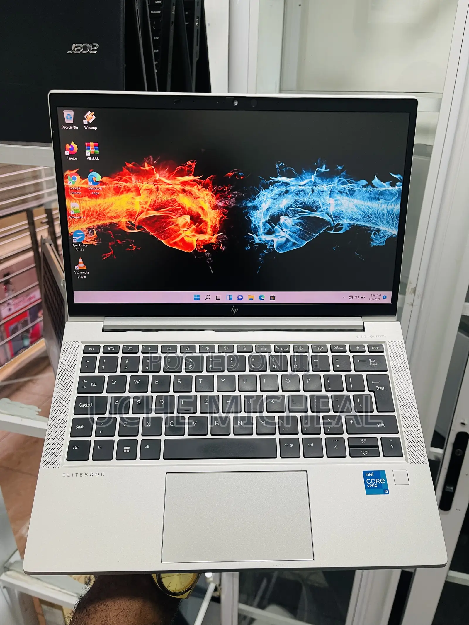 Laptop HP EliteBook 830 G8 8GB Intel Core i5 SSD 256GB