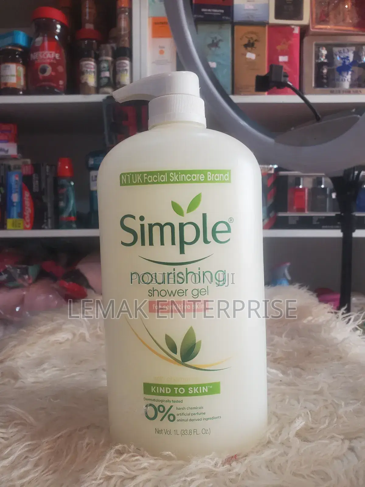 Simple Nourishing Shower Gel