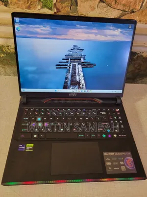 Laptop MSI GE66 Raider 32GB Nvidia SSD 1T