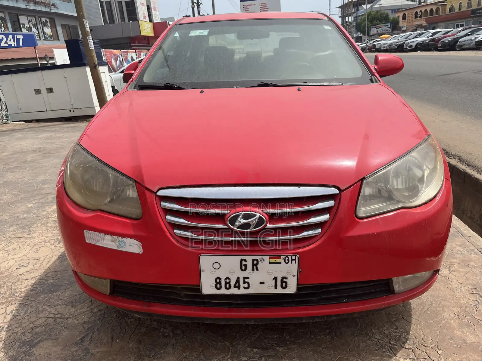 Hyundai Elantra 1.6 GLS 2008 Red