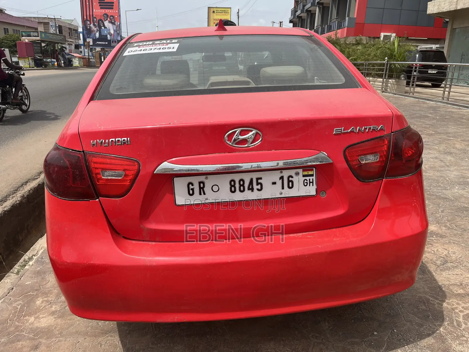 Hyundai Elantra 1.6 GLS 2008 Red