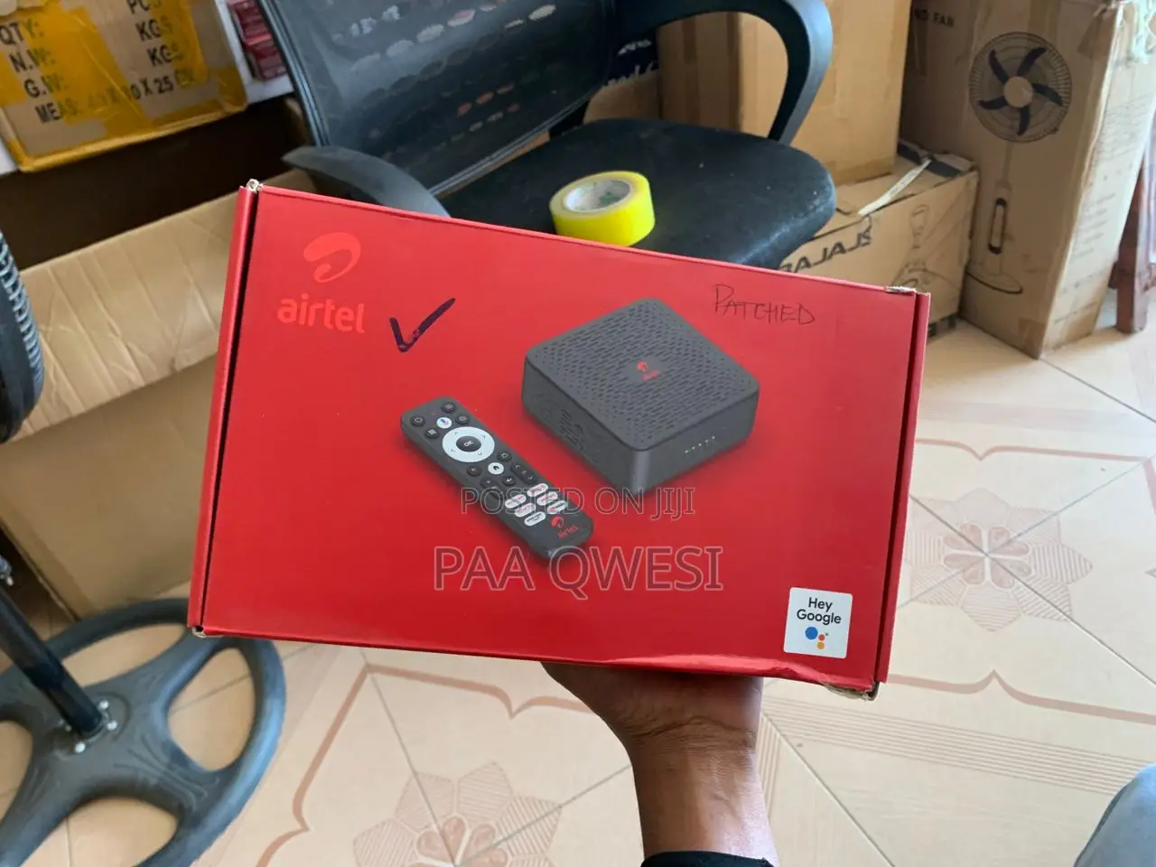 Airtel Tv Box – Hd Streaming Device With Remote Control