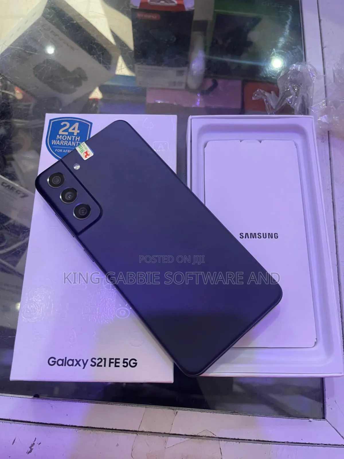 New Samsung Galaxy S21 FE 5G 128 GB Black
