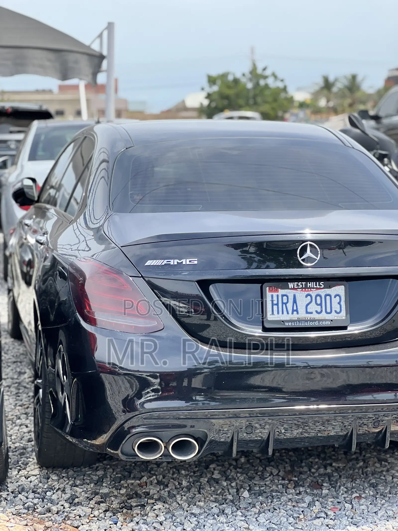Mercedes-Benz C43 4Matic Sedan AWD (3.0L V6 9AM) 2018 Black