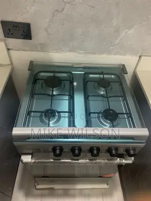 Original Midea Gas Cooker -Silver- Stainless Steel - Brand New