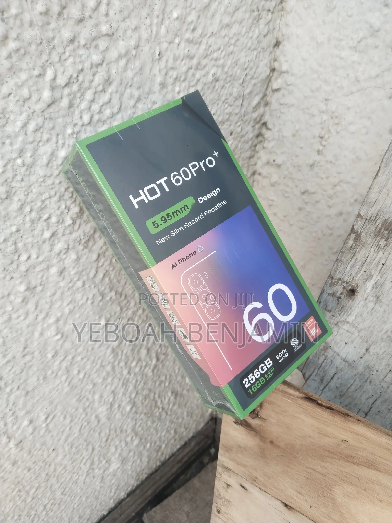 New Infinix Hot 60 Pro+ 128 GB Black
