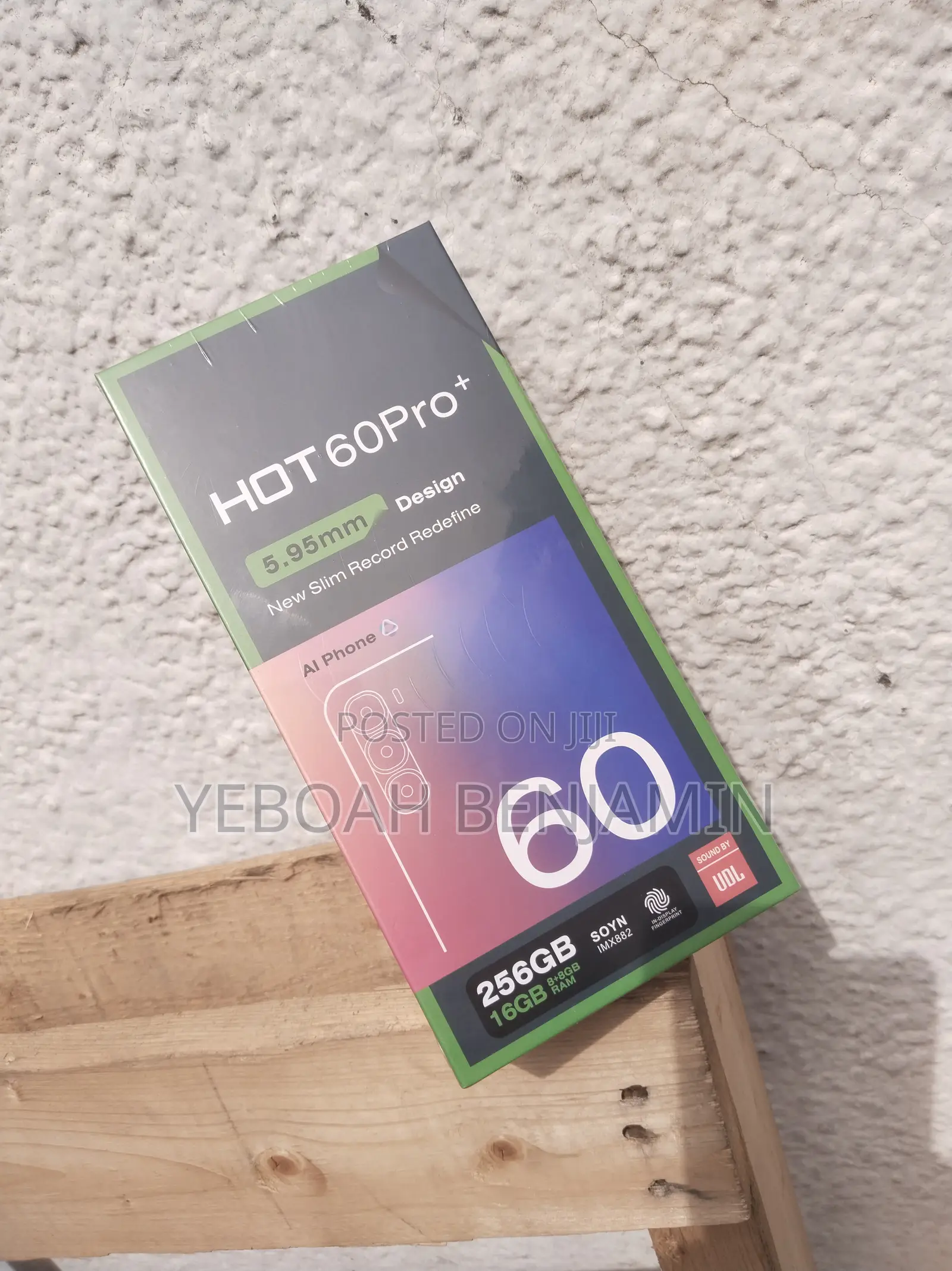 New Infinix Hot 60 Pro+ 128 GB Black