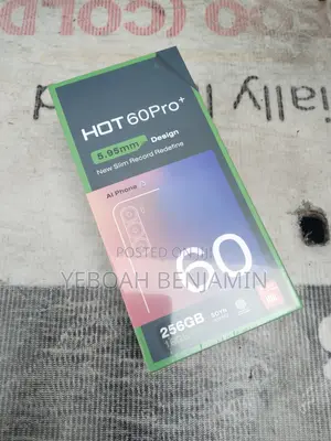 New Infinix Hot 60 Pro+ 128 GB Black
