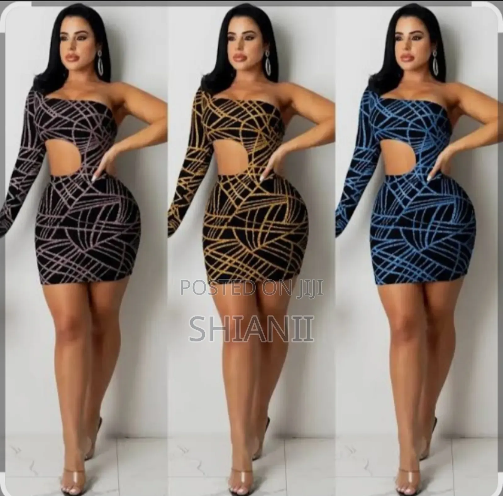 Cut Out Skirt Dress