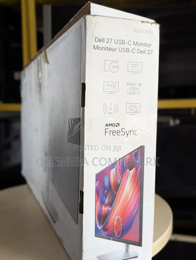 Dell 27-Inch Usb-C Monitor 1080p 75hz Built-in-Speaker