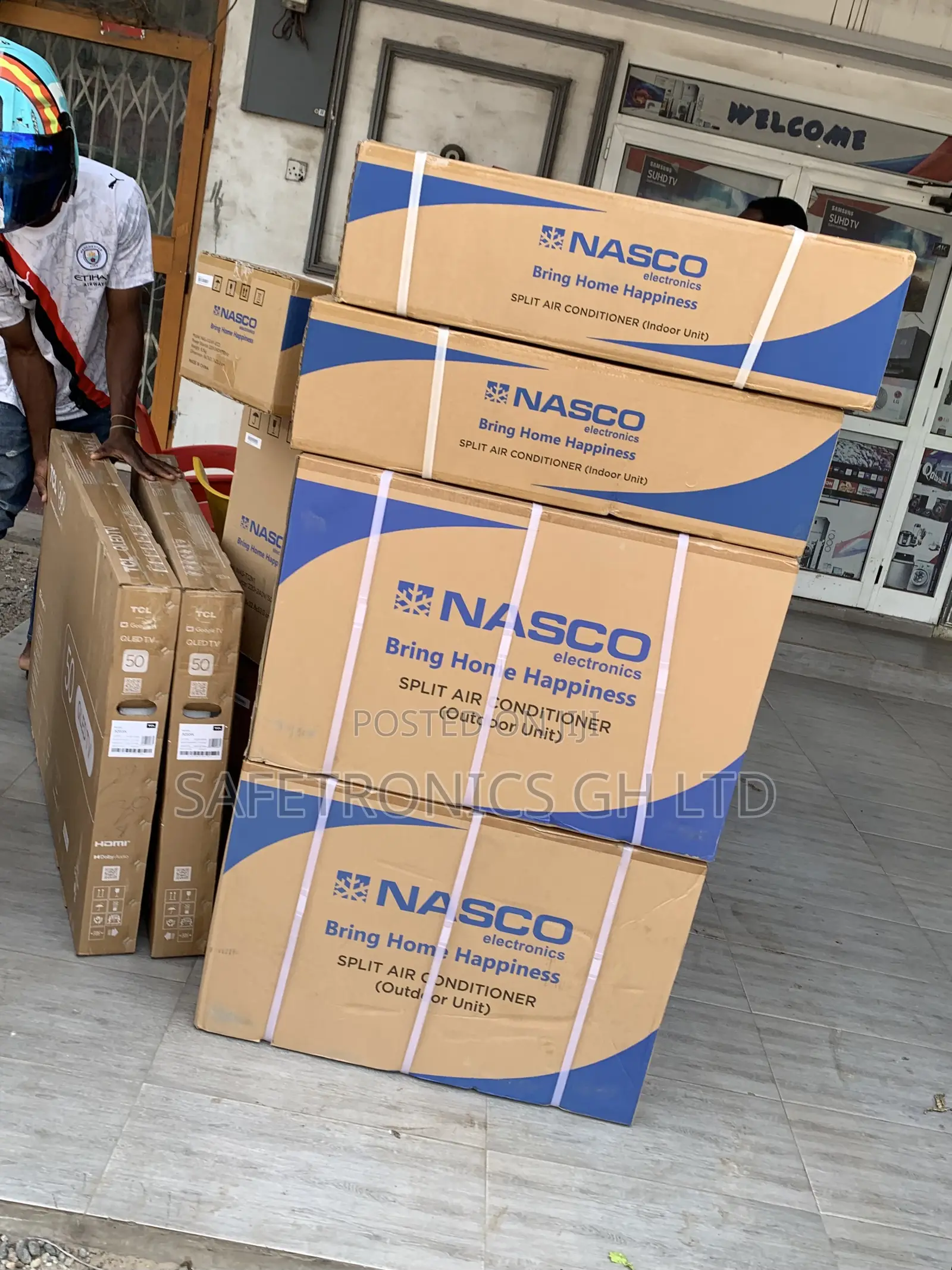 Purchase Good Nasco 1.5hp R410 Split Air Conditioner Sku: Nas-T12n1