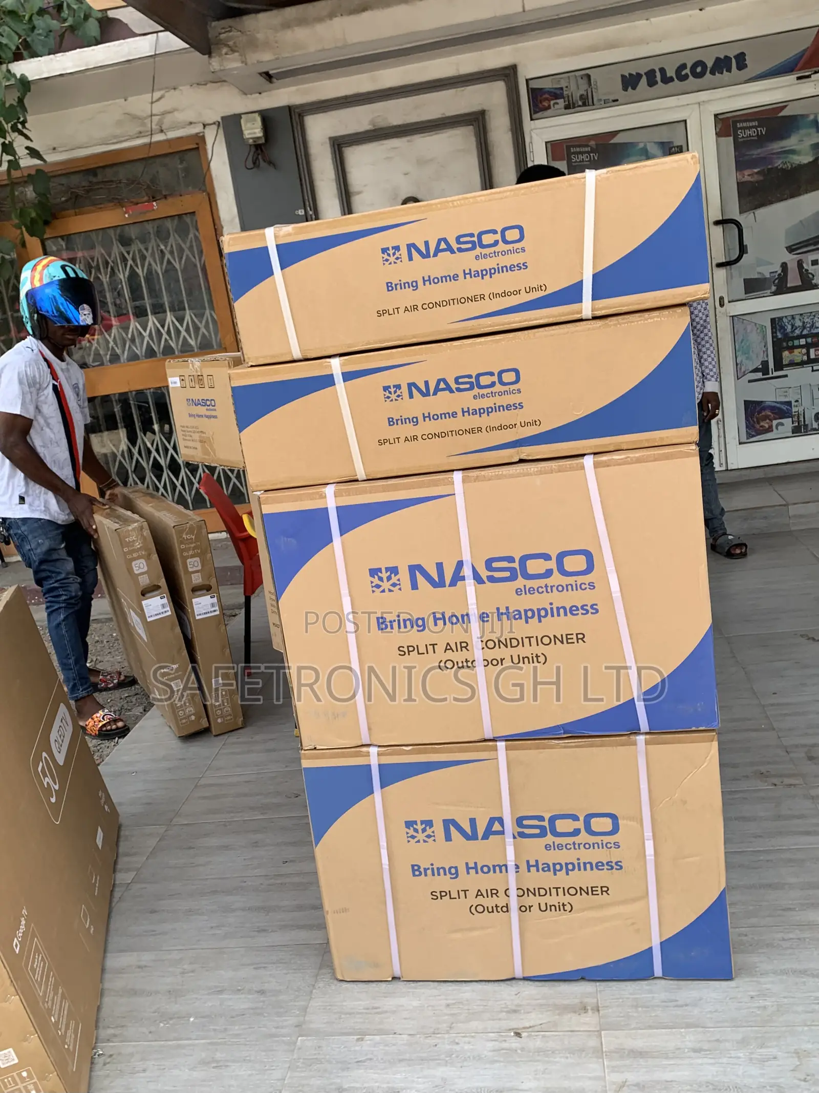 Original New Nasco 1.5hp R410 Split Air Conditioner Sku: Nas-T12n1