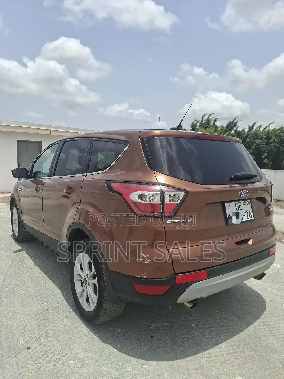 Ford Escape SE FWD 2017 Brown