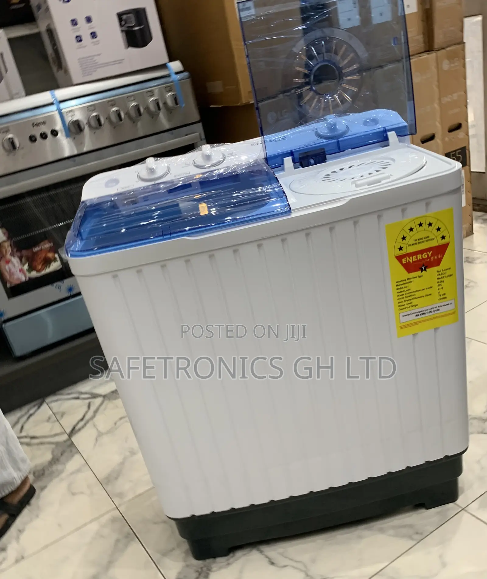 Super Quality Nasco Washing Machine 11 Kg Semi Automatic Nas-11-Tw