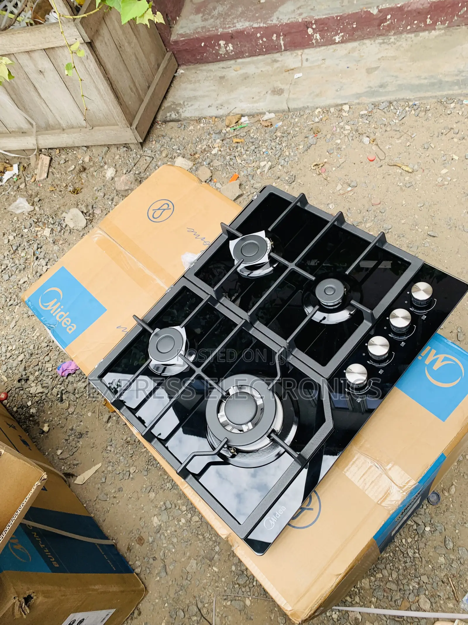 Long Lasting Effects 4burger Gas Cooker Built in Midea