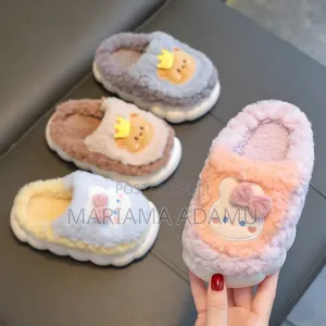 Kids Fluffy Slippers