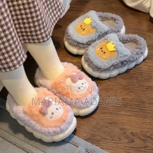 Kids Fluffy Slippers