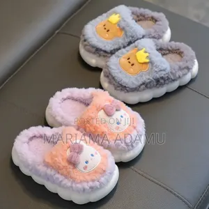 Kids Fluffy Slippers