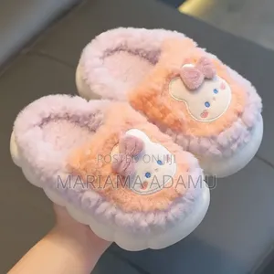 Kids Fluffy Slippers