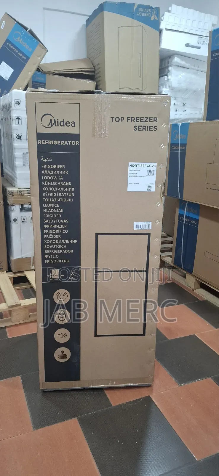 Midea Top Freezer Fridge Total Quality 5 Yrs Compressor Warranty 127l