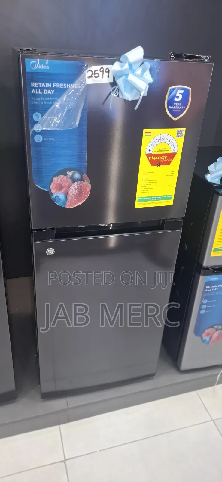 Midea Top Freezer Fridge Total Quality 5 Yrs Compressor Warranty 127l