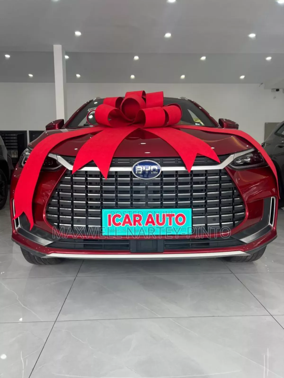 BYD Tang EV 2021 Red