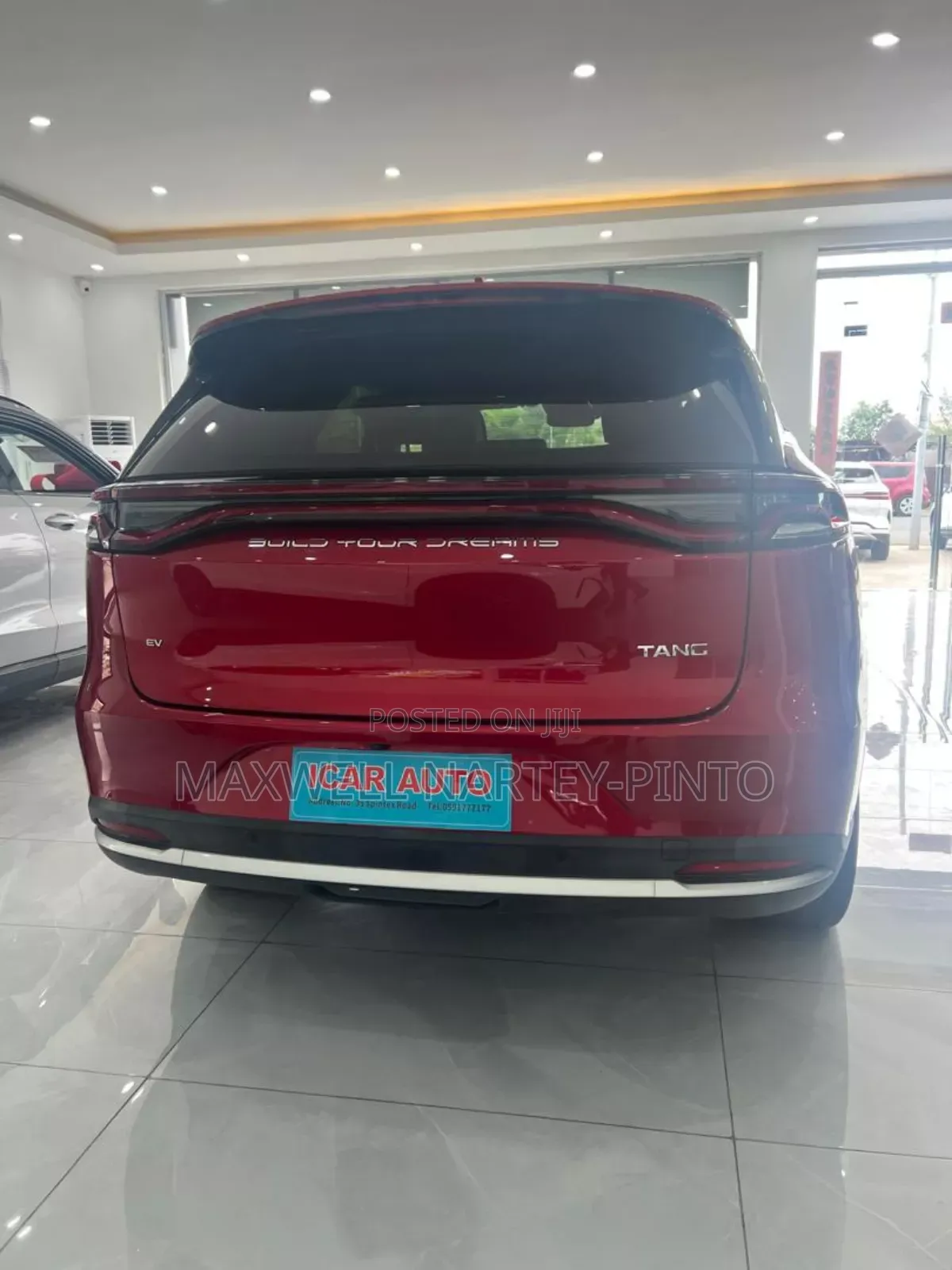 BYD Tang EV 2021 Red