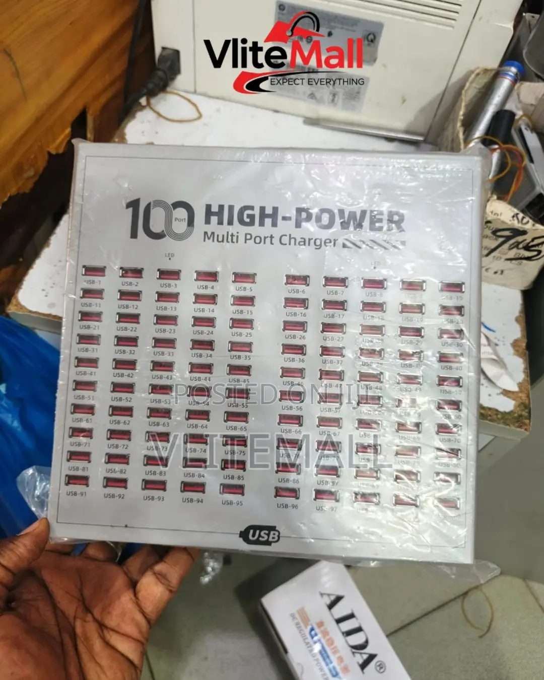 High-Capacity, Multi-Port Usb Charging Station