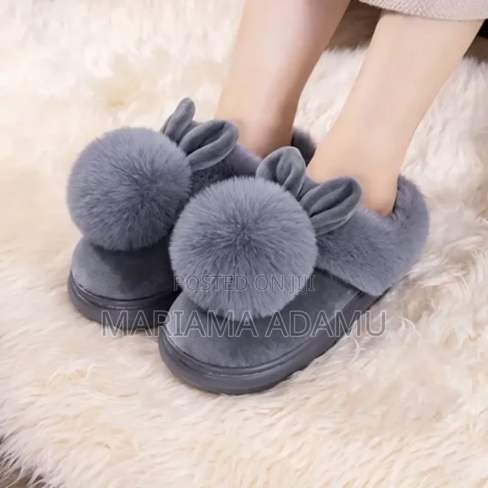 Adults Fluffy Slippers