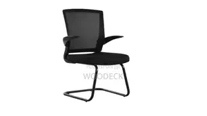 Modern Mesh Visitor/Conference Chair With Cantilever Base