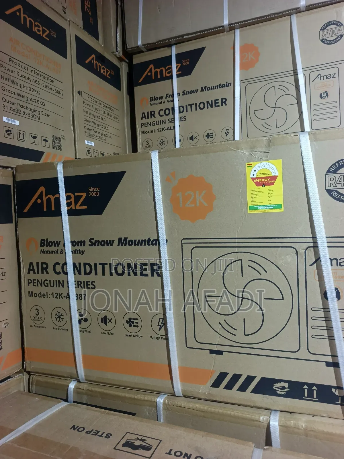 Amaz 1.5hp R410a Split Air Conditioner