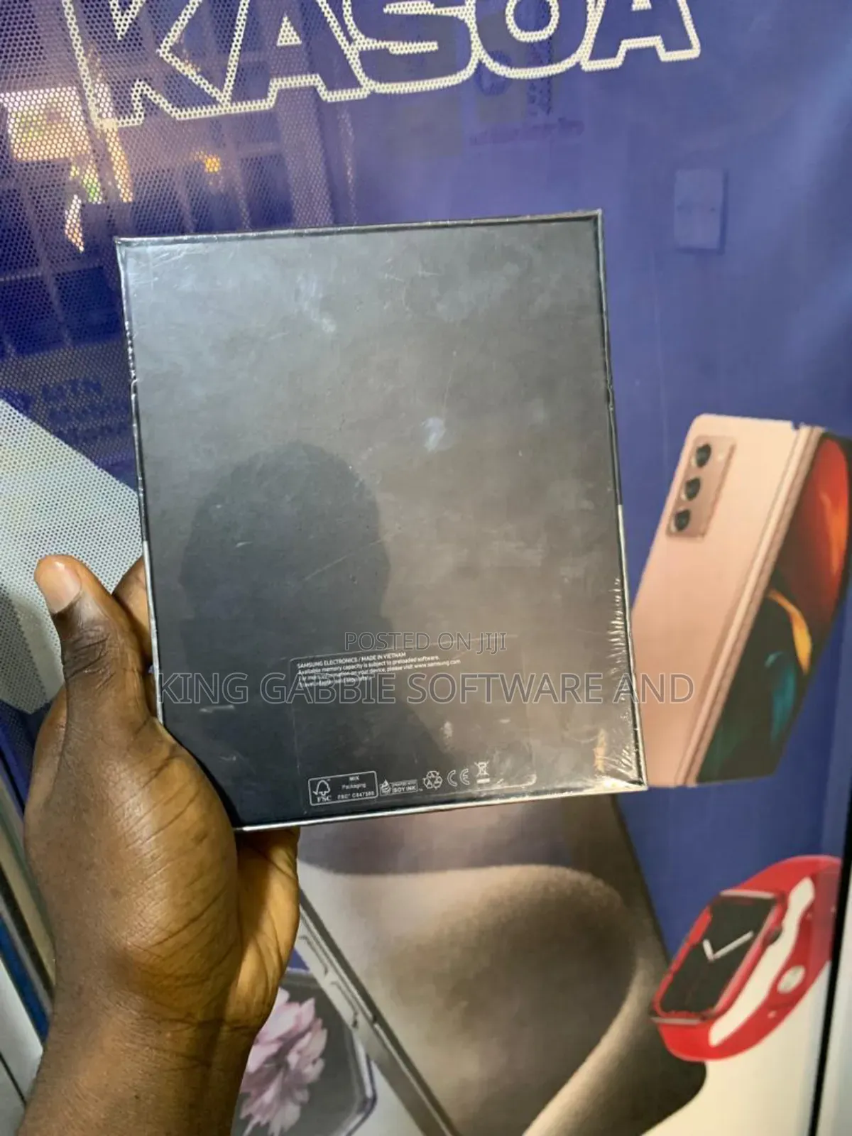 New Samsung Galaxy Z Fold 3 256 GB Black