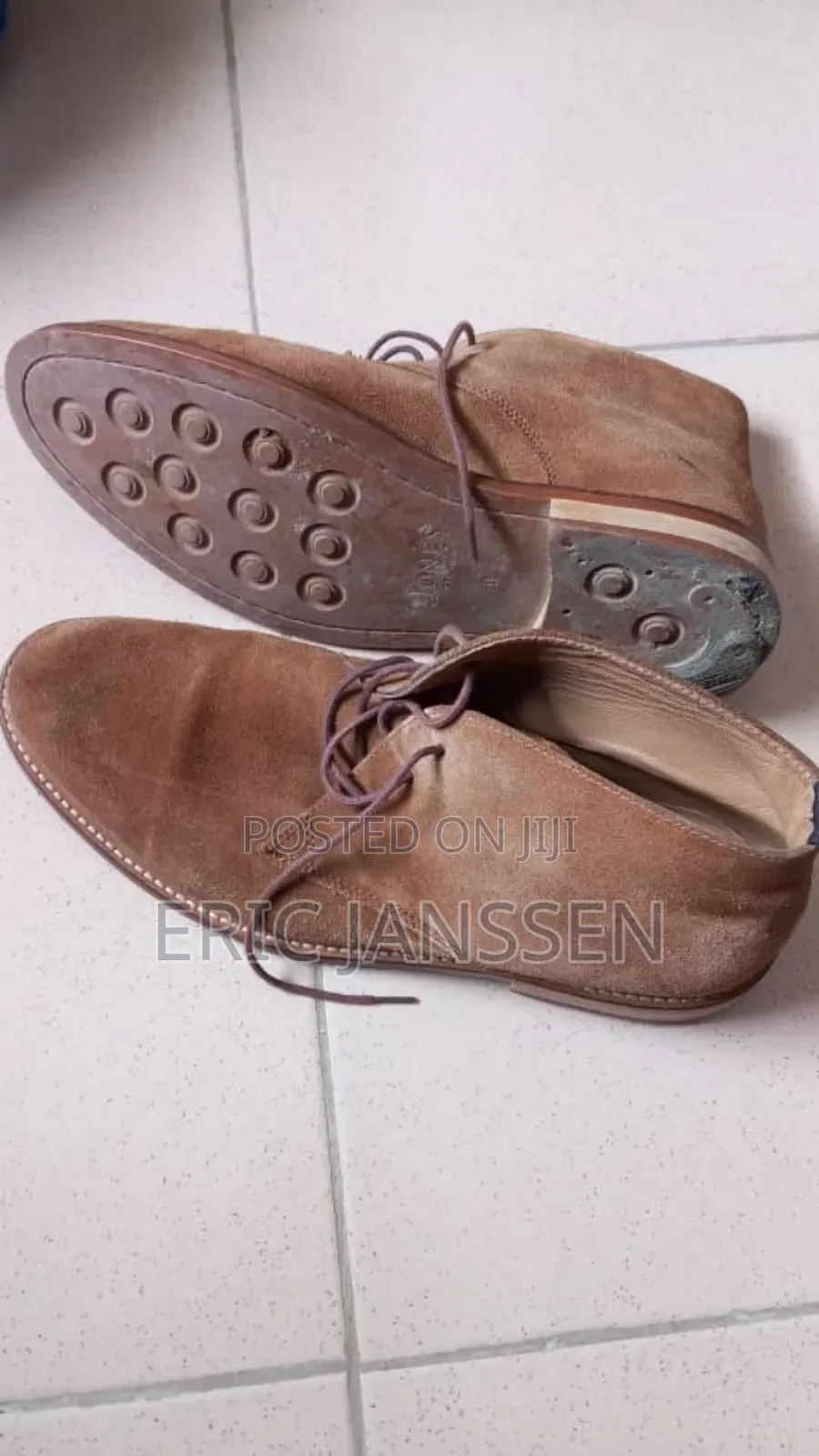 Jones Chuckka Boots Size 43 Open