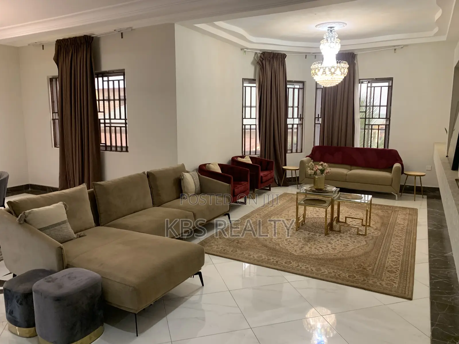 Furnished 5bdrm Mansion in Tech-Appiadu, Kumasi Metropolitan for sale
