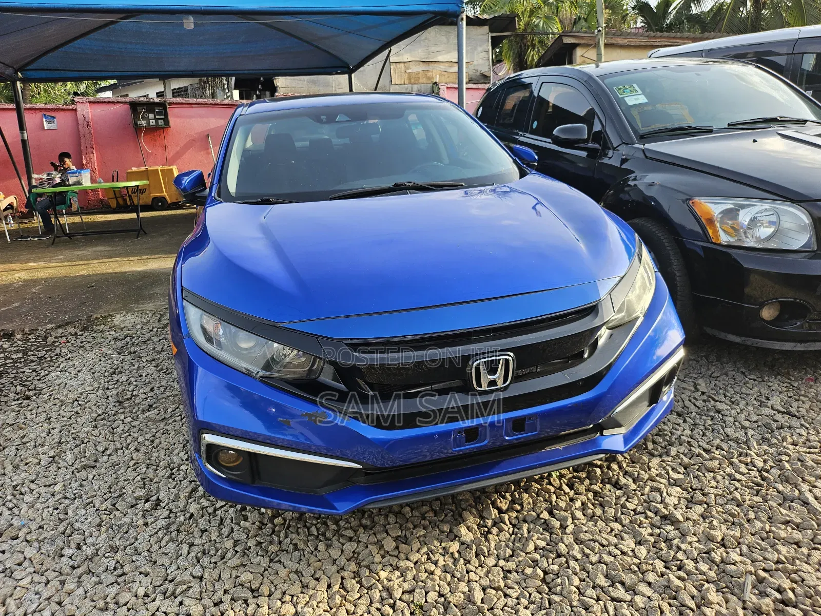 Honda Civic EX-L Sedan 2020 Blue