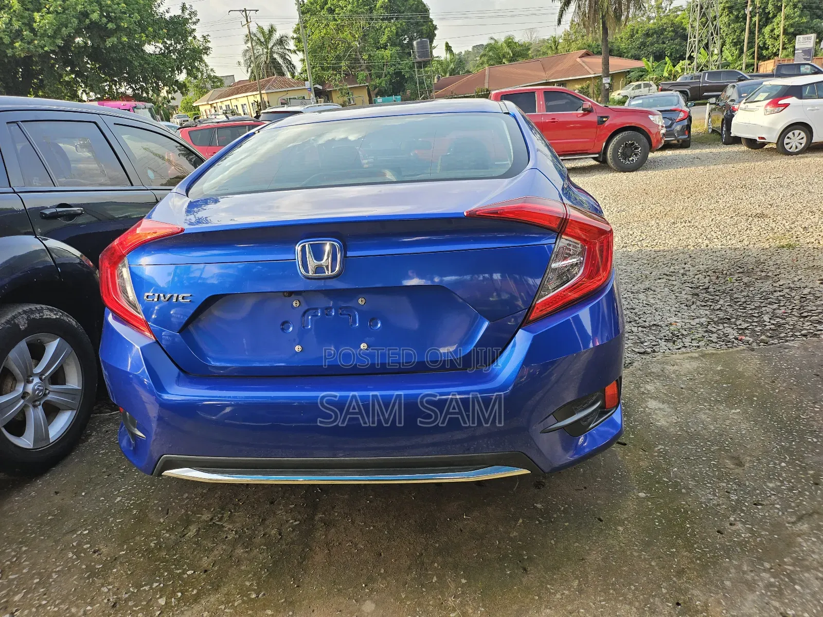 Honda Civic EX-L Sedan 2020 Blue