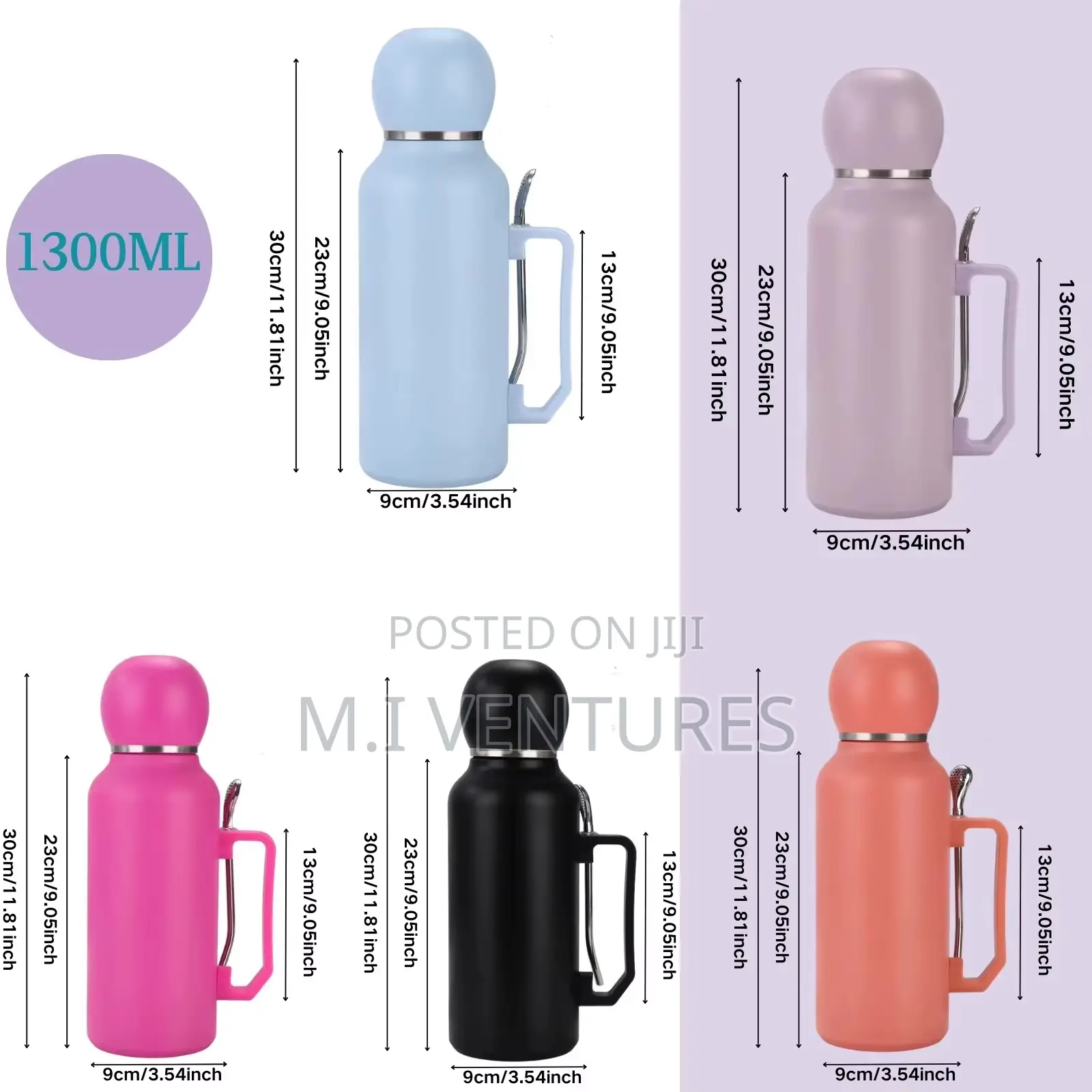 1300ml Stainless Steel Insulated Tumbler