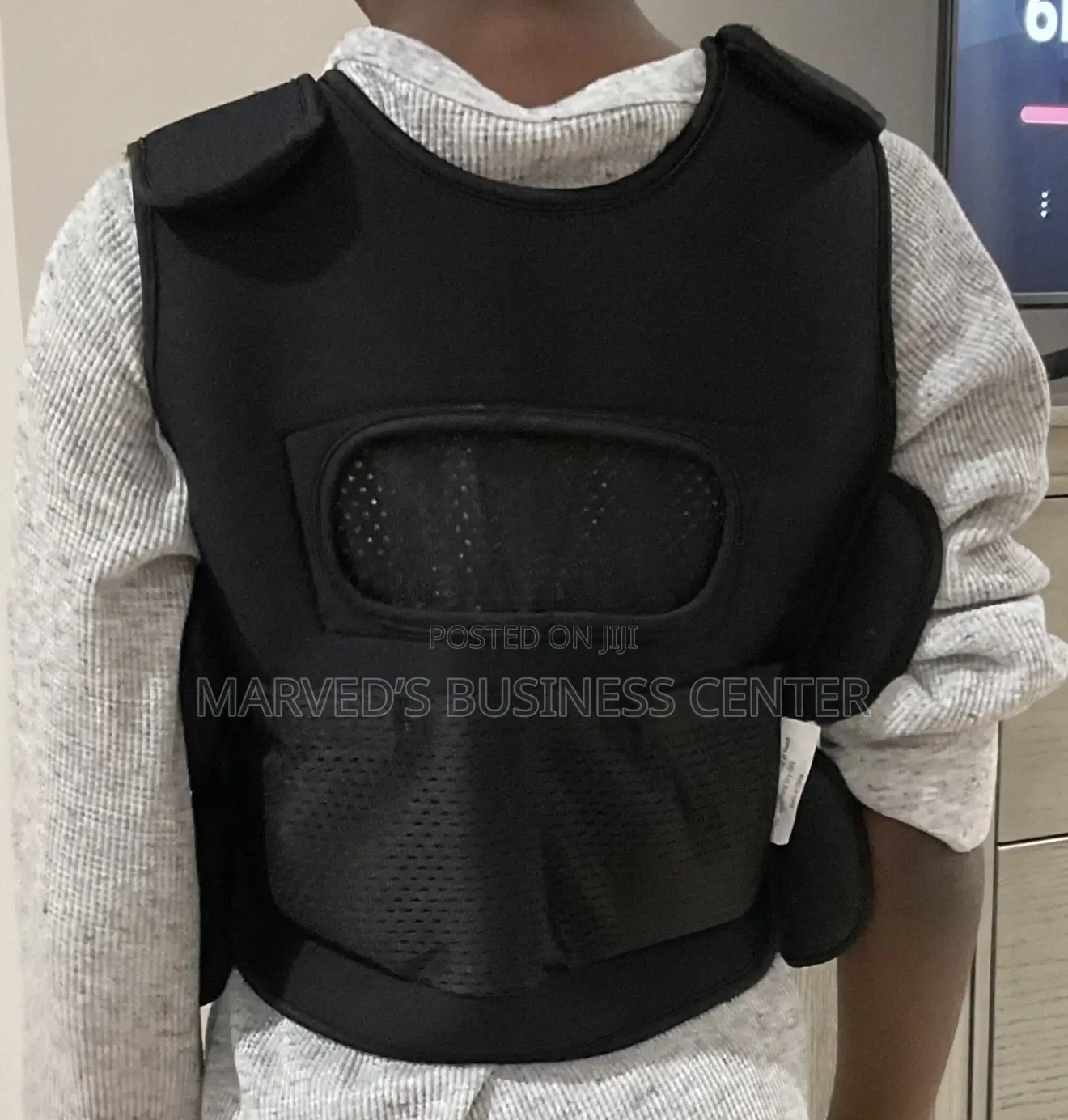 Weighted Vest For Kids (Extra Small, Ages 3 To 4) Compression Vest