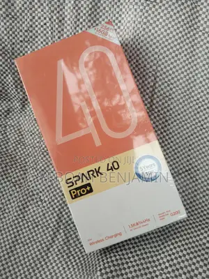 New Tecno Spark 40 Pro+ 256 GB Black
