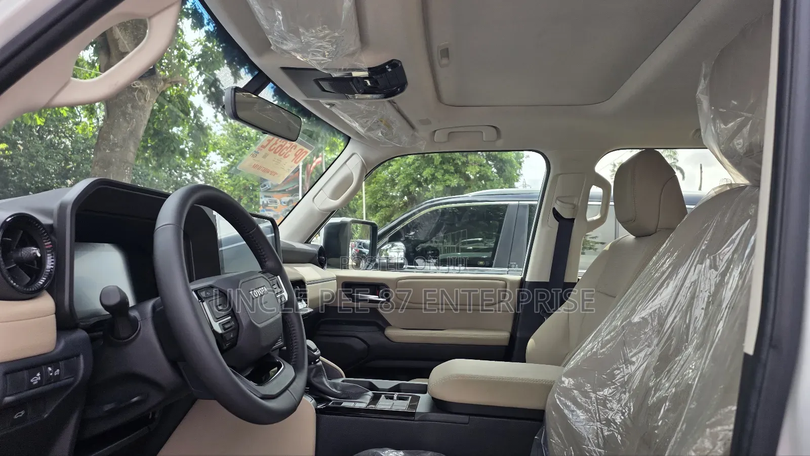 New Toyota Land Cruiser Prado 2.8 2025 White
