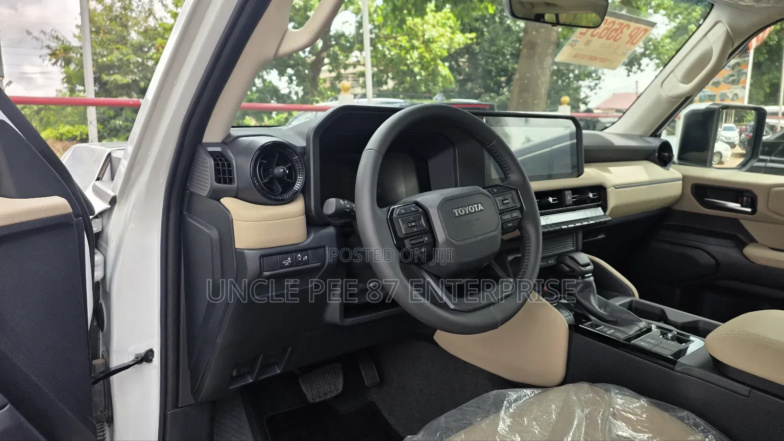 New Toyota Land Cruiser Prado 2.8 2025 White