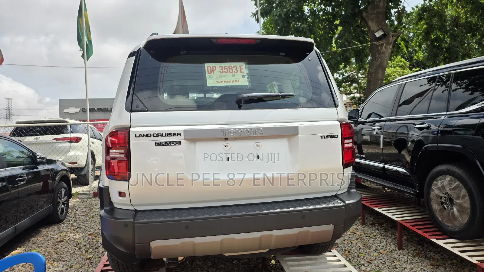 New Toyota Land Cruiser Prado 2.8 2025 White